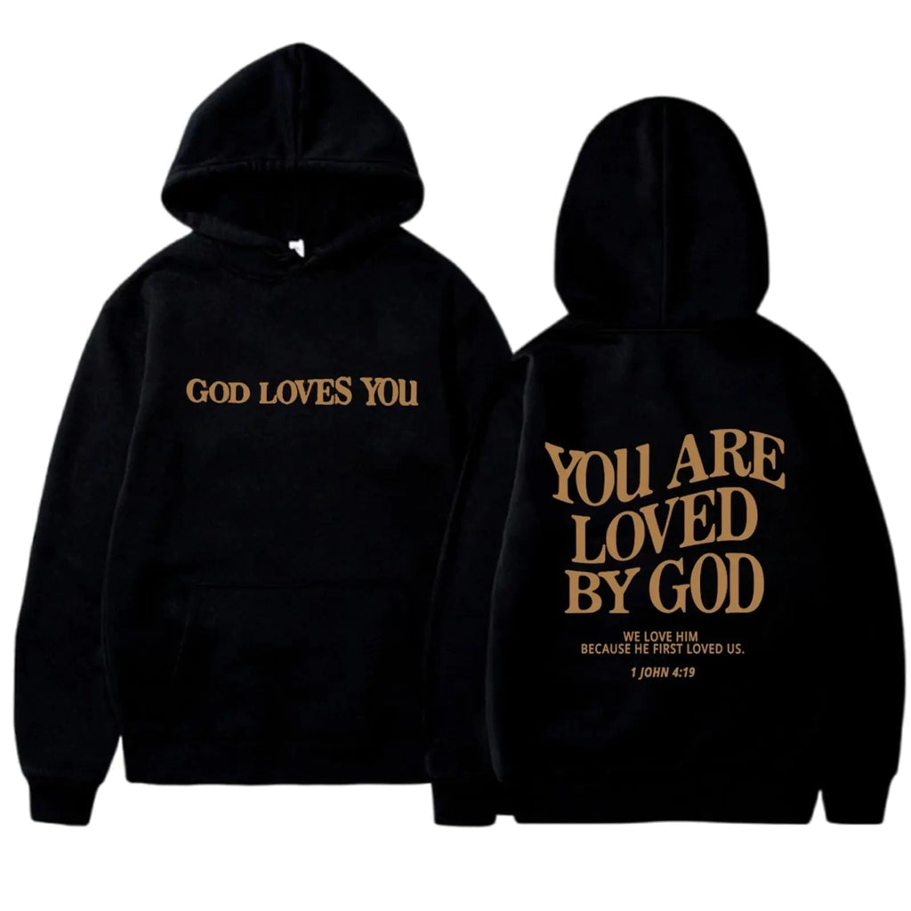 Divine Love Oversized Christian Hoodie Trendverse Market