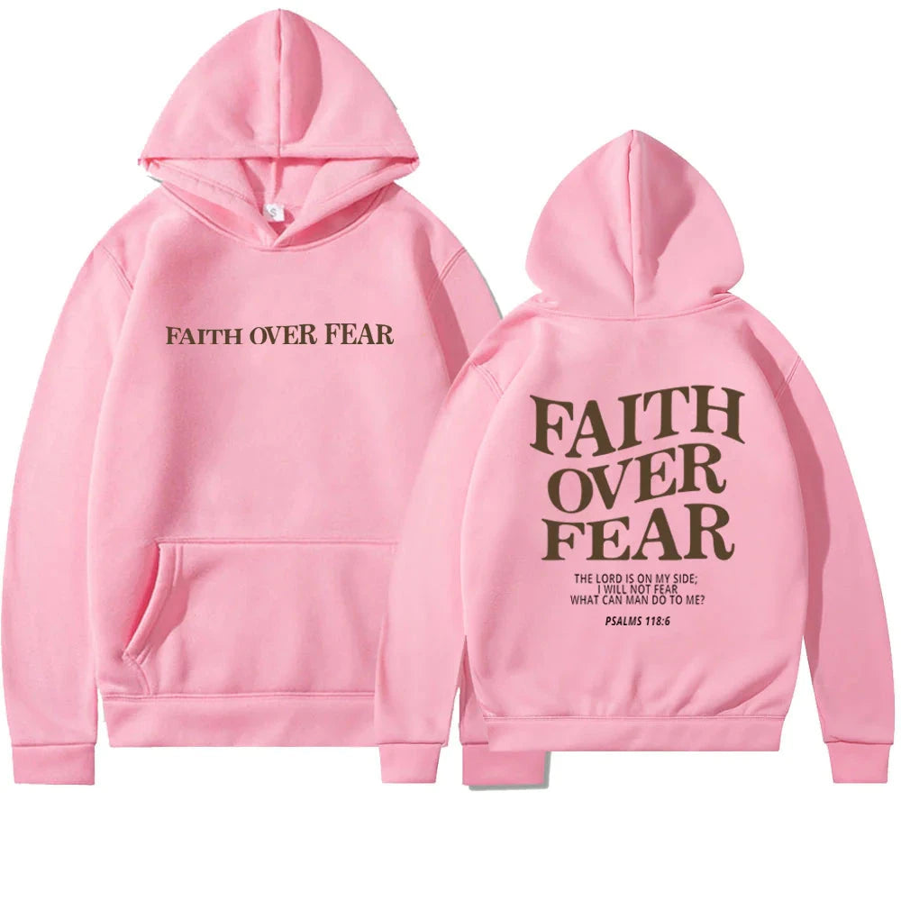 Faith Over Fear Hoodie Trendverse Market