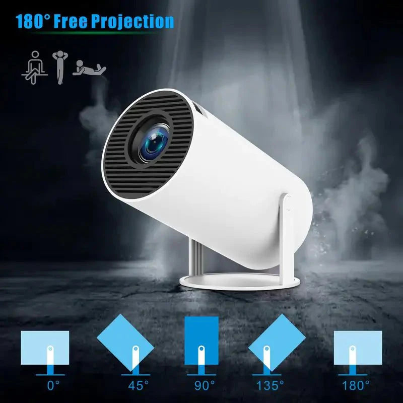 Wireless Home Theater Projector with Android & Bluetooth Trendverse Market