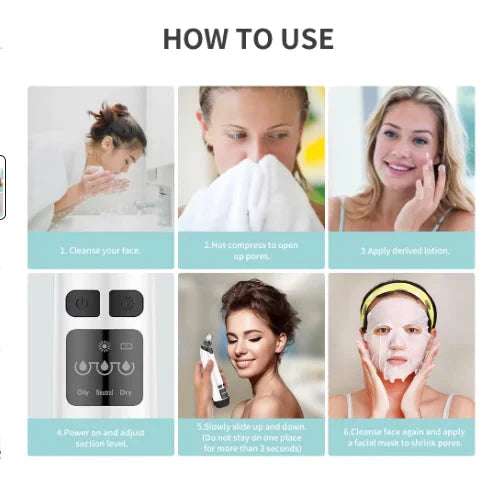 Blackhead Remover Vacuum Suction Trendverse Market