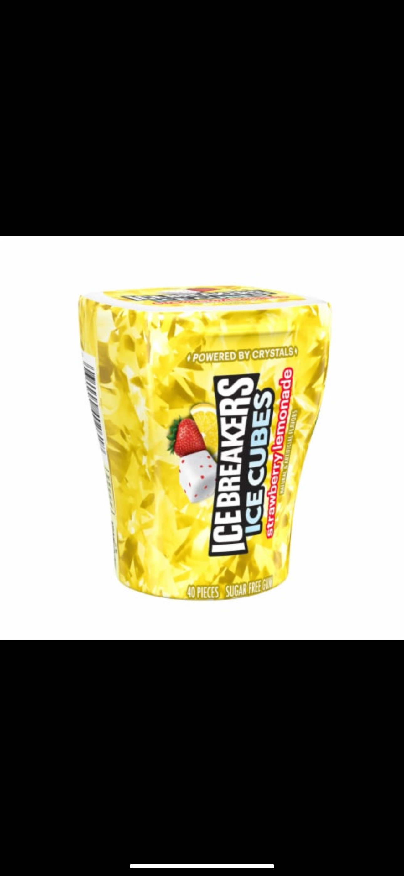 Ice Breaker Ice Cubes Strawberry Lemonade 6pk Go Direct Foods Distro.