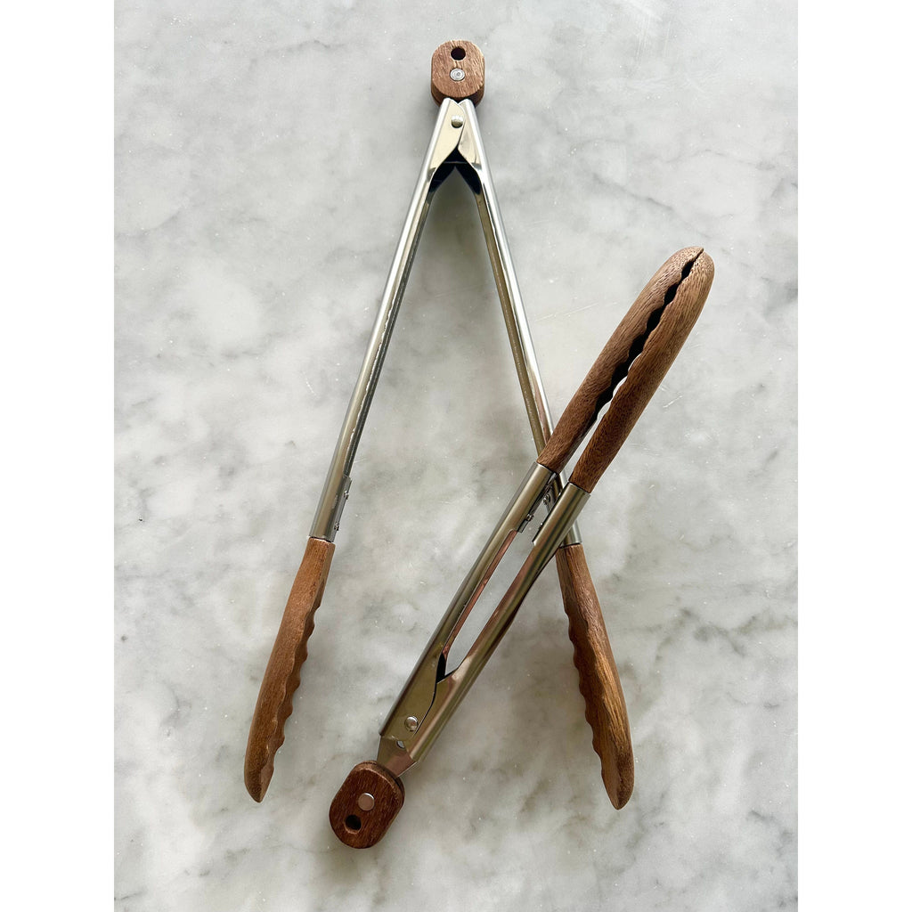 Acacia Wood Tongs, Set of 2 Busa Designs