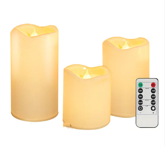 Remote Control Color Changing Plastic Candles Trendverse Market