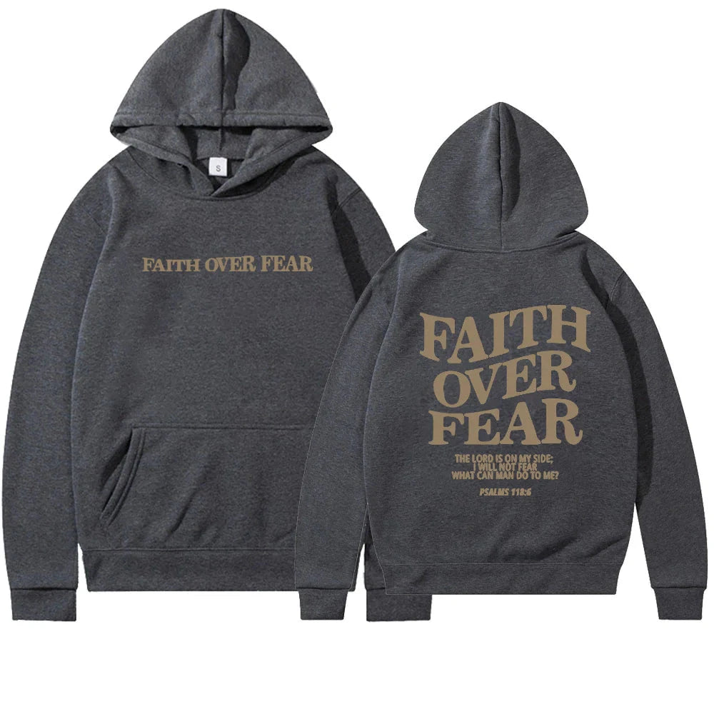Faith Over Fear Hoodie Trendverse Market