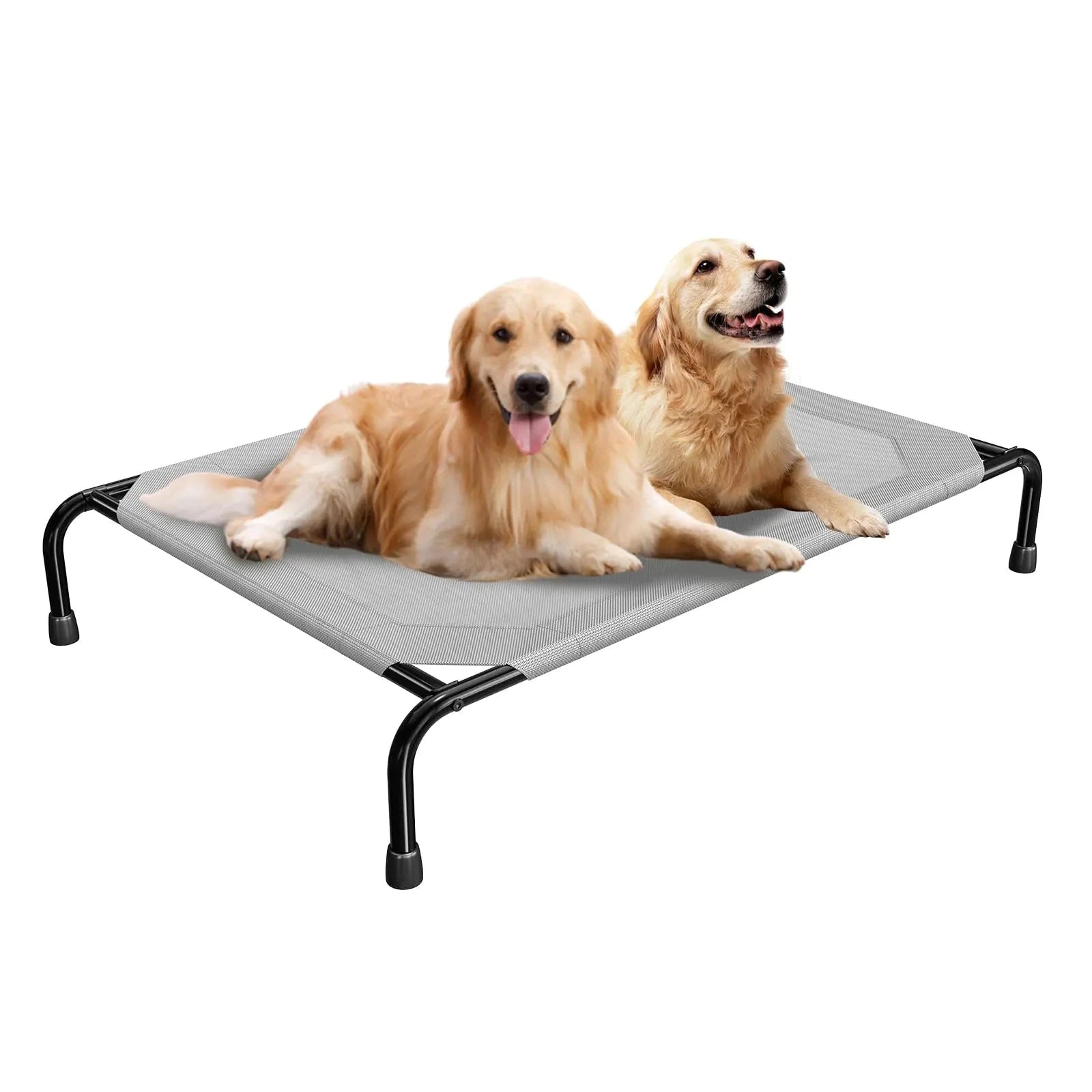 Simple Trending Dog Bed Raised for Extra Large Dog Waterproof XL Pet Cot Breathable Big Dog Bed Load 400lb Grey Trendverse Market