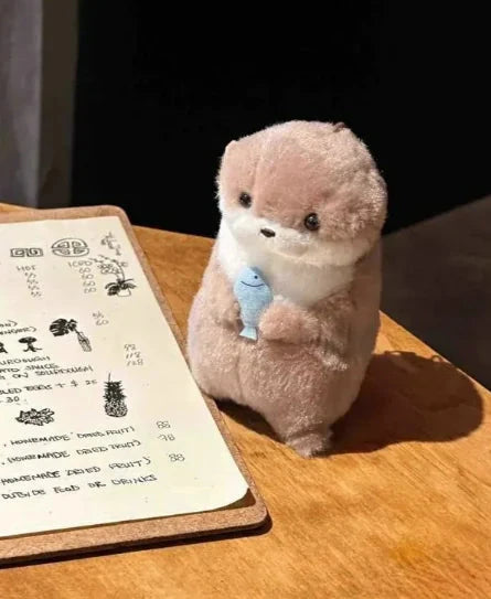 Cute Little Otter Stuffed Fish Doll Trendverse Market