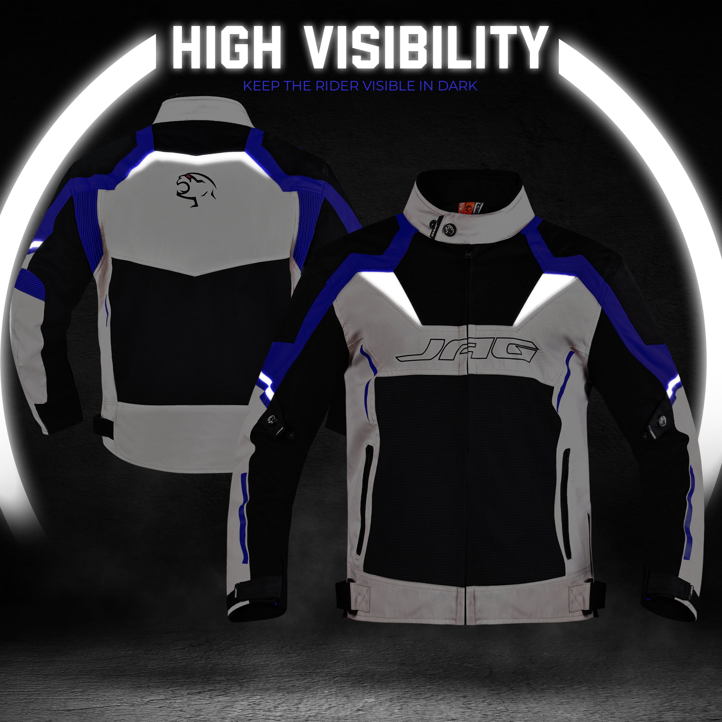Horizon Motorcycle Jacket | CE Certified Protective Jacket JAG