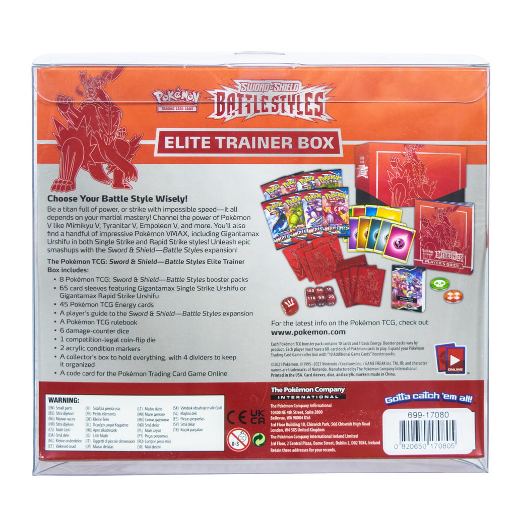 Pokémon Elite Trainer Box PopShield Protectors 7 Bucks a Pop