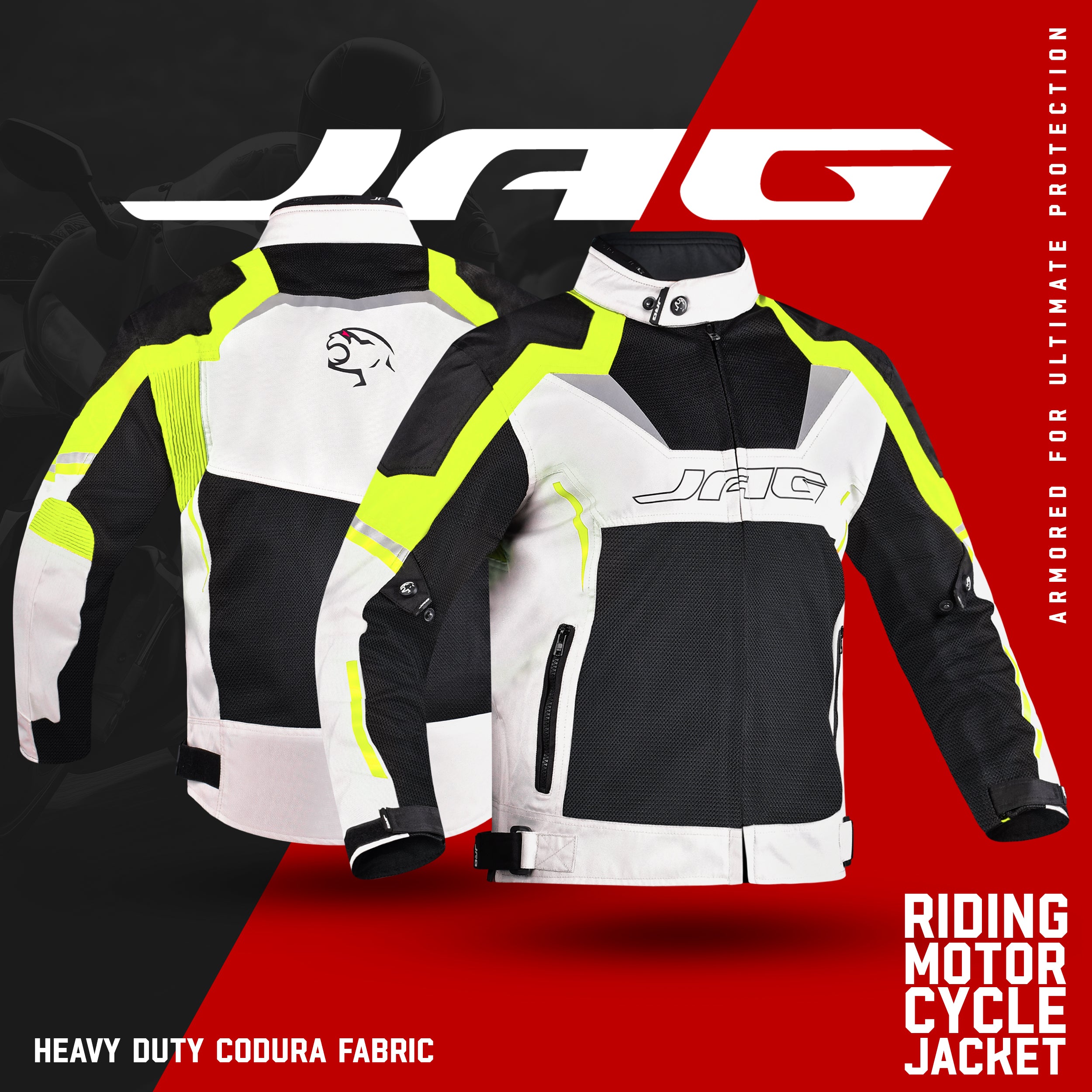 Horizon Motorcycle Jacket | CE Certified Protective Jacket JAG