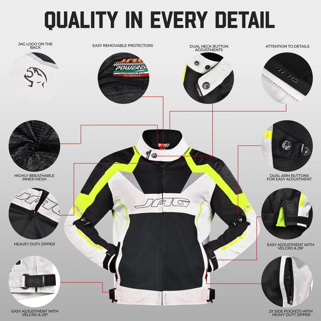 Horizon Motorcycle Jacket | CE Certified Protective Jacket JAG