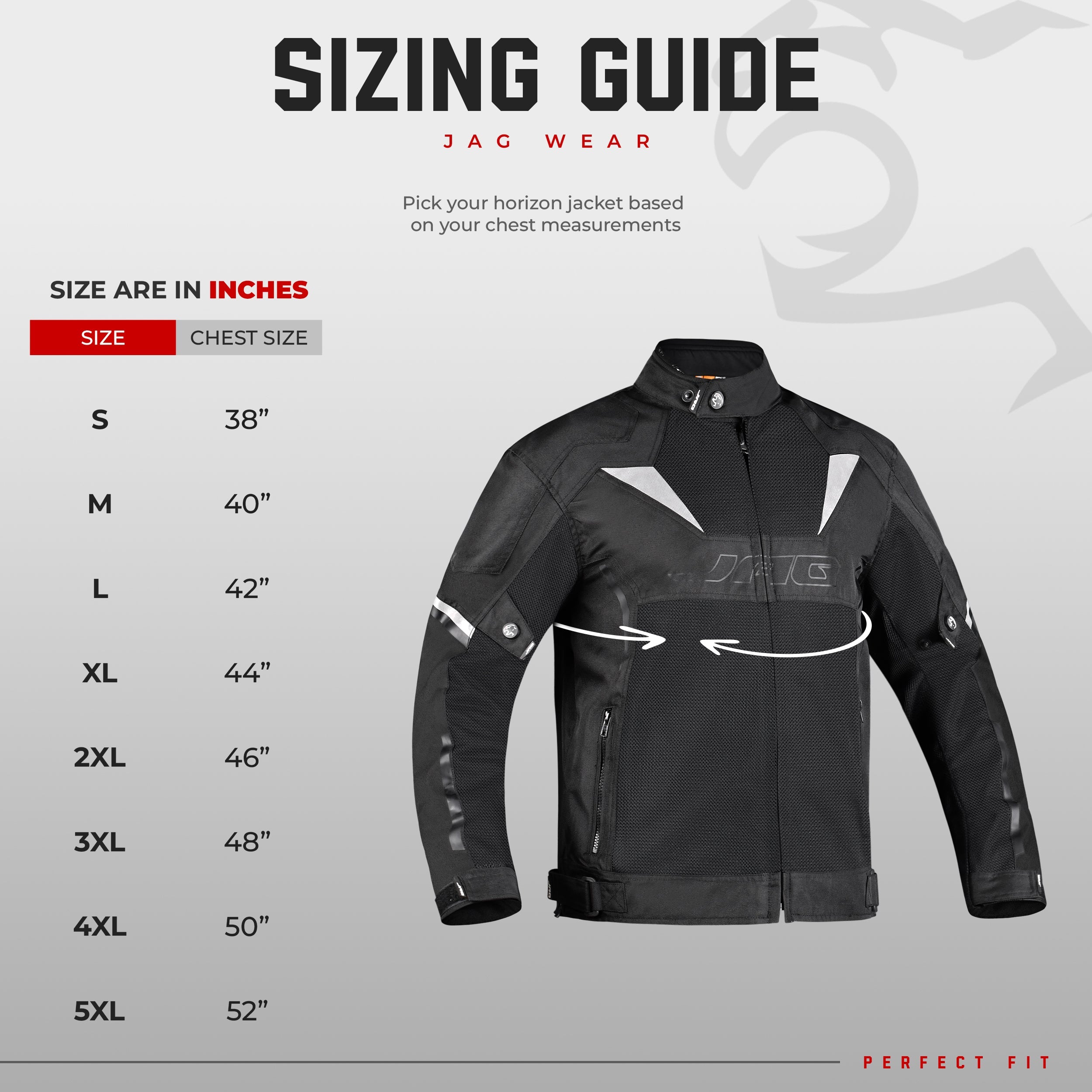 Horizon Motorcycle Jacket | CE Certified Protective Jacket JAG