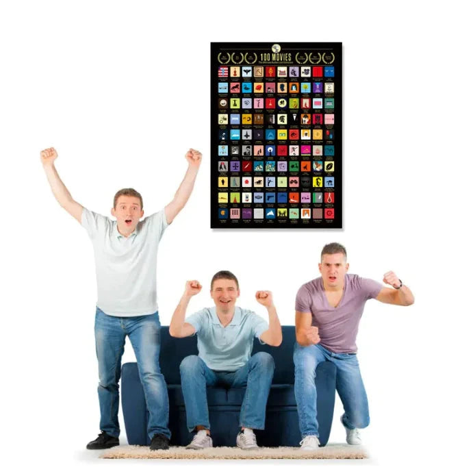 Movie Scratch Postcards Trendverse Market