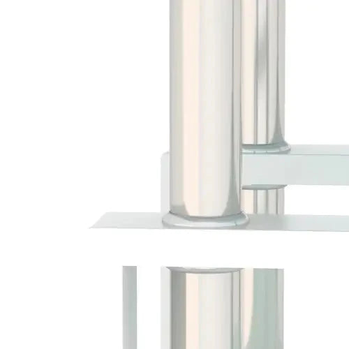 Modern Tempered Glass, Square Table For Living Room, Trendverse Market