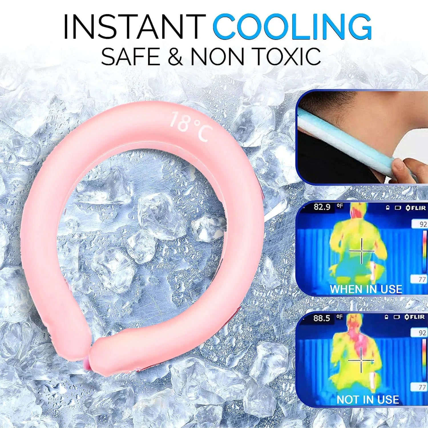 Ice Maker Cooling Tube Cooling Neck Wraps My Store