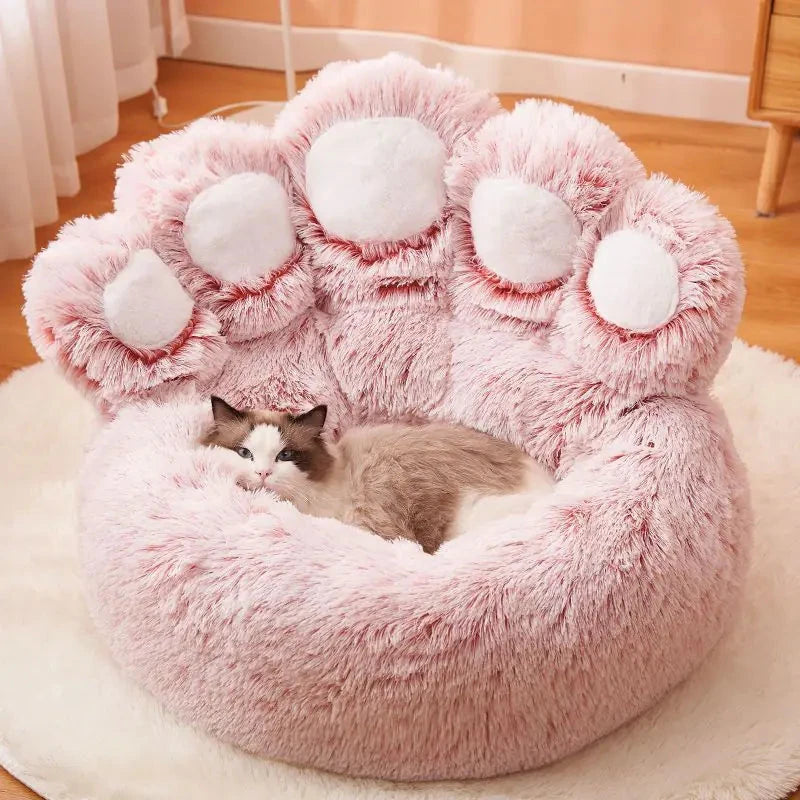 Winter Pet Bed for Cats and Dogs - Cute Design Trendverse Market