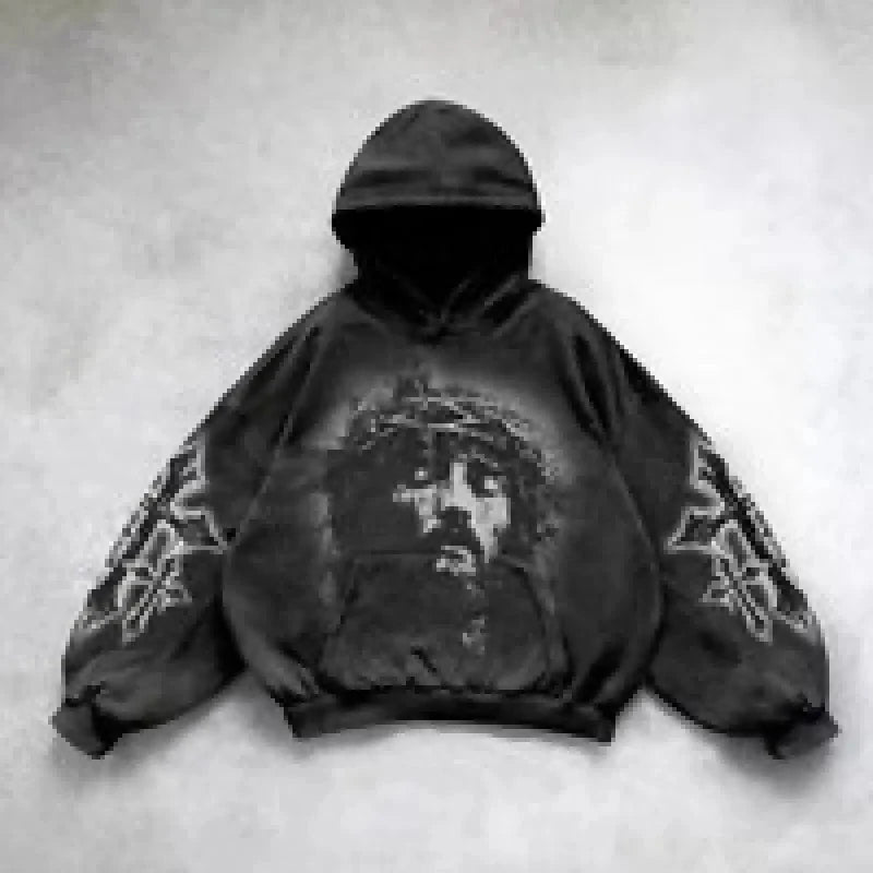 Hip Hop Printed Hoodie Trendverse Market