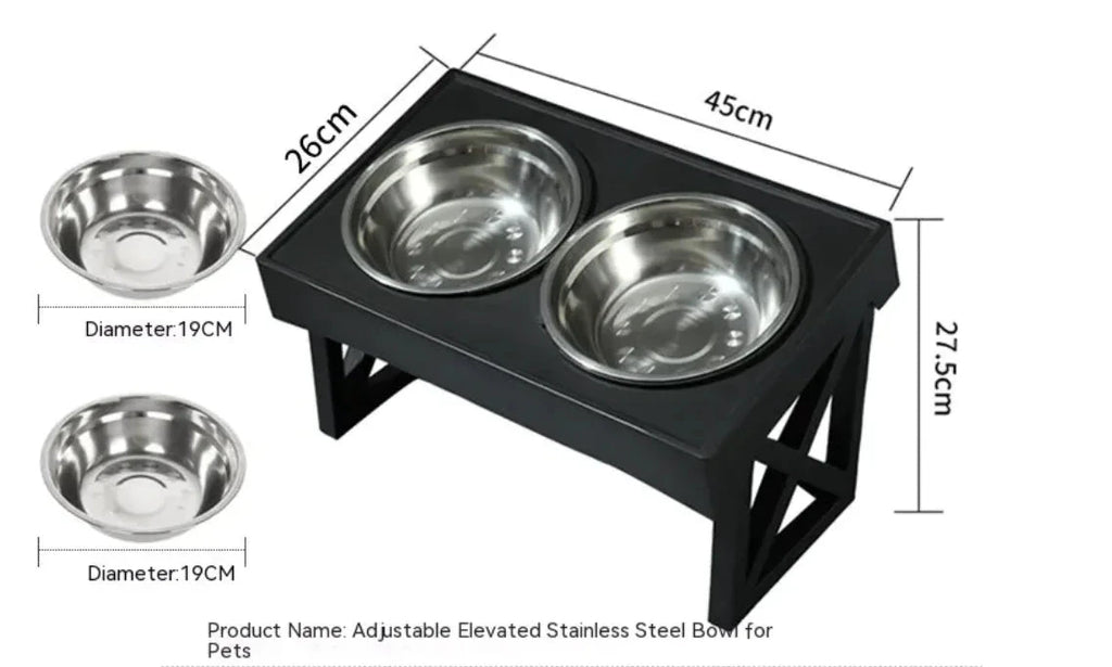 Elevated Slow-Feed Dog Bowl Trendverse Market