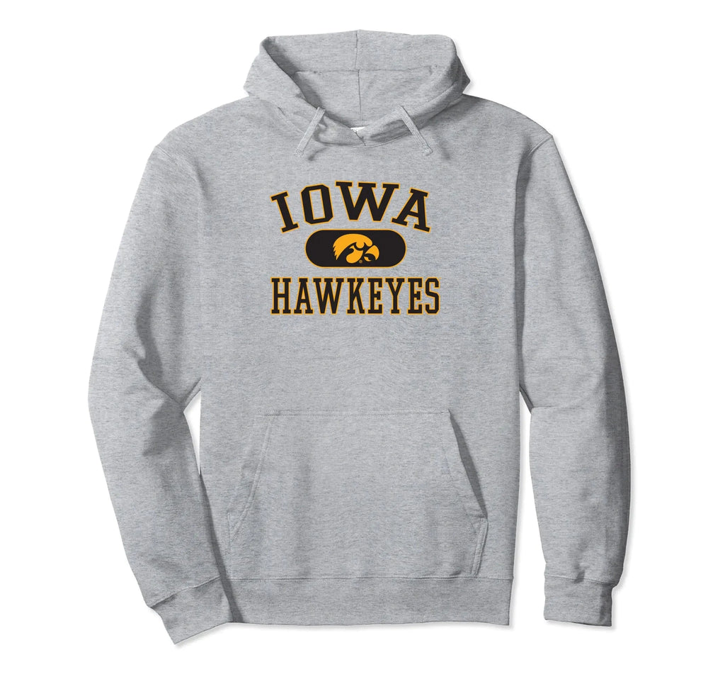 Iowa Hawkeyes Varsity Logo Officially Licensed Pullover Hoodie Trendverse Market