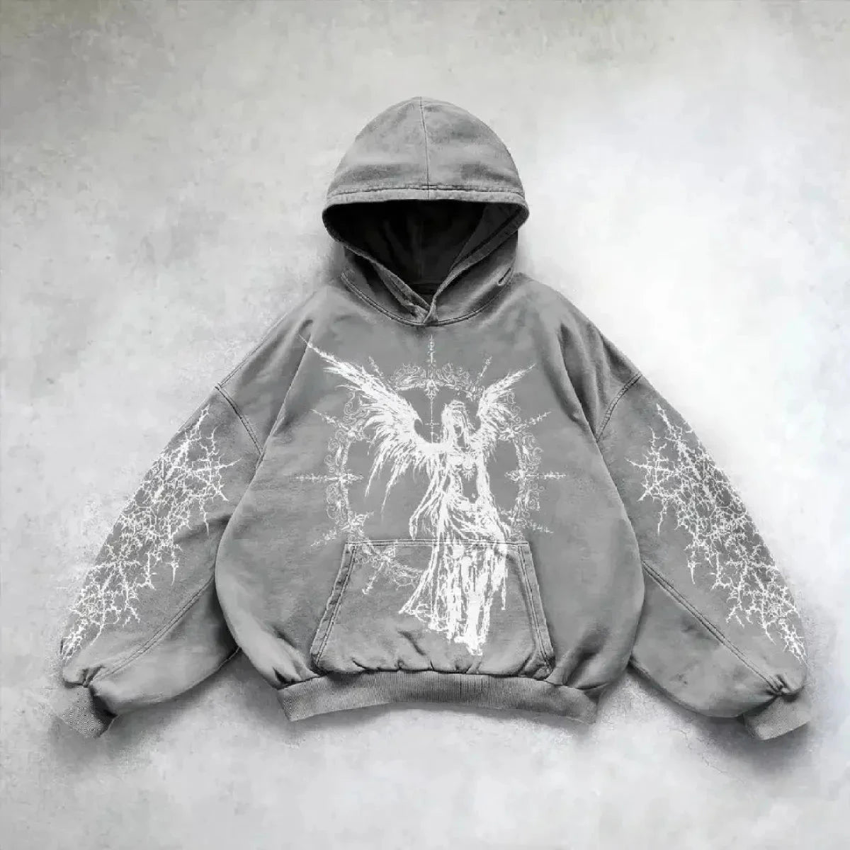 Hip Hop Printed Hoodie Trendverse Market