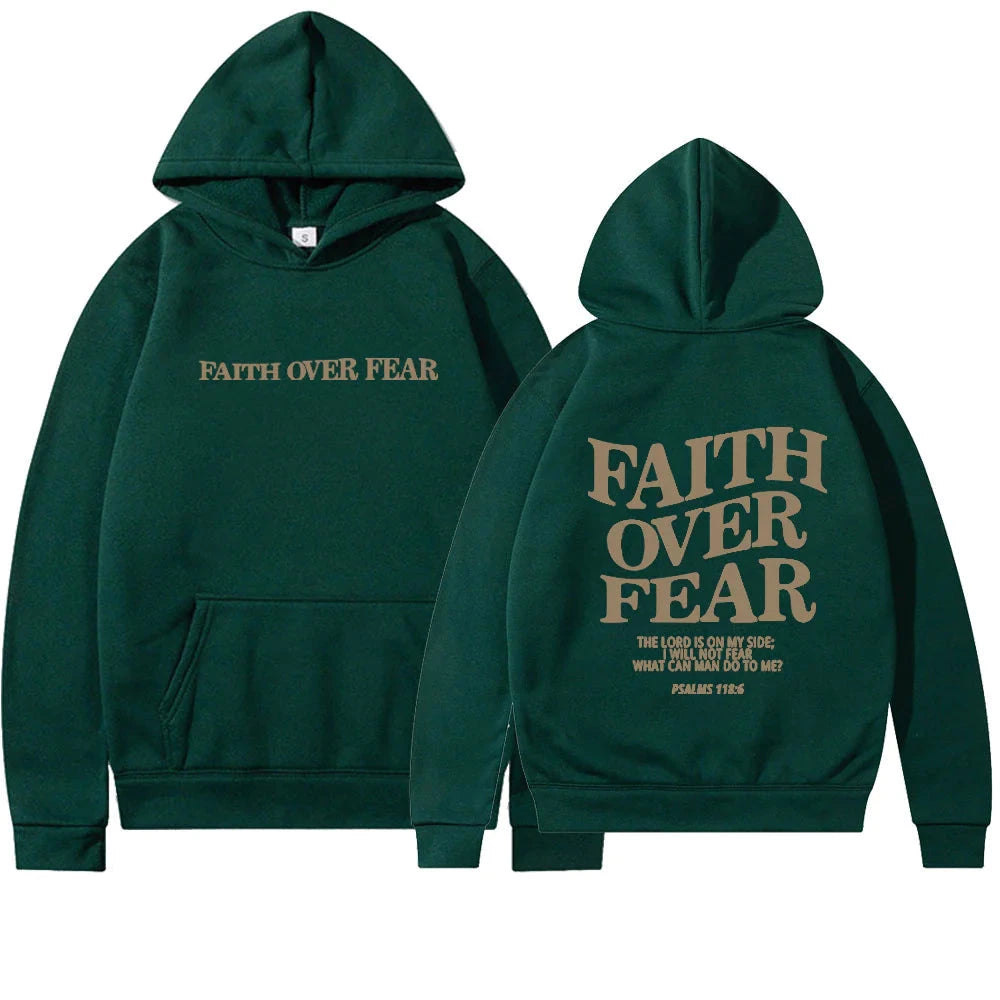 Faith Over Fear Hoodie Trendverse Market