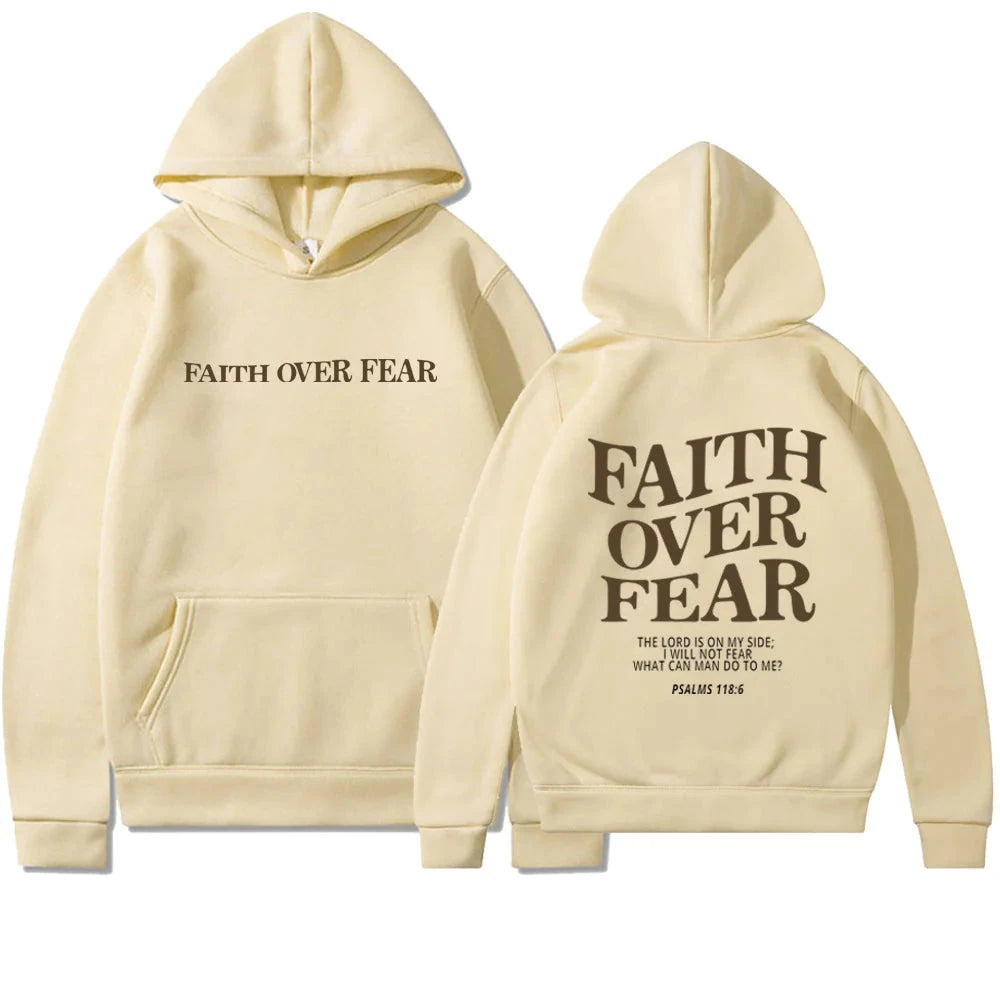 Faith Over Fear Hoodie Trendverse Market