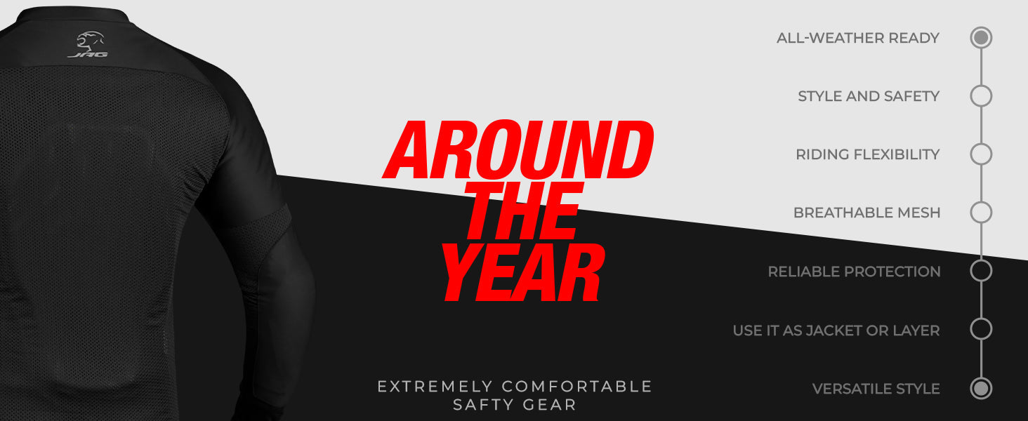 Horizon Motorcycle Jacket | CE Certified Protective Jacket JAG