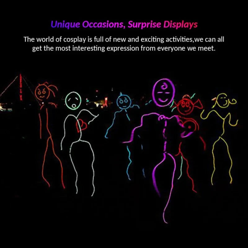 ElectroLuminescent Glow Wire for Parties and Cars Trendverse Market