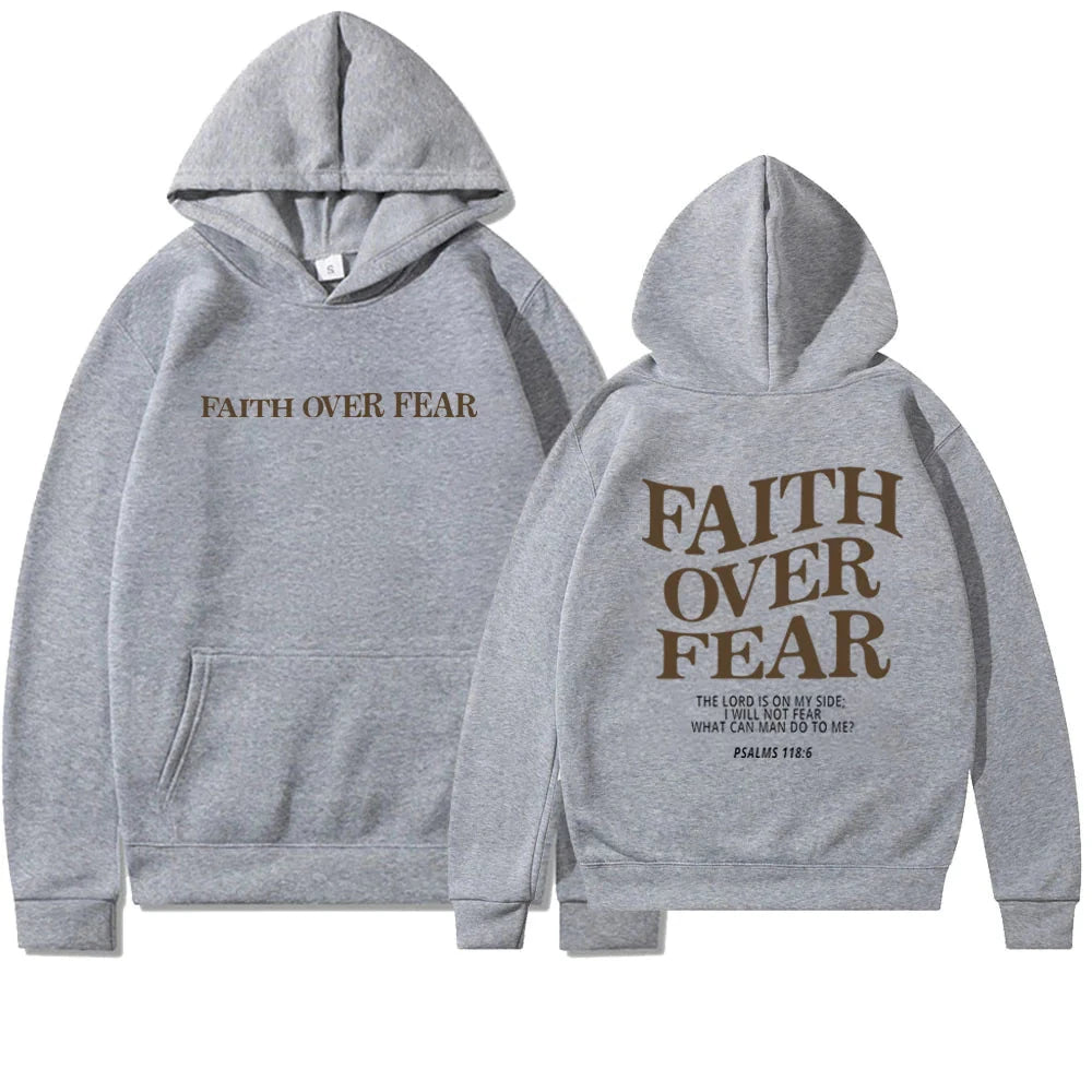 Faith Over Fear Hoodie Trendverse Market