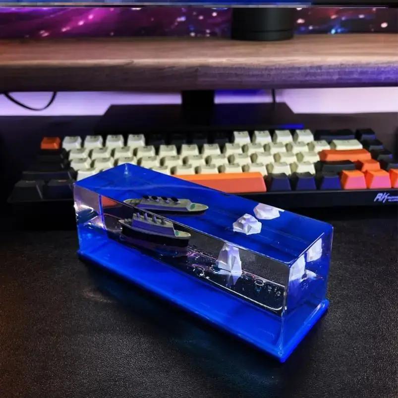 Creative Cruise Ship Fluid Drift Bottle My Store