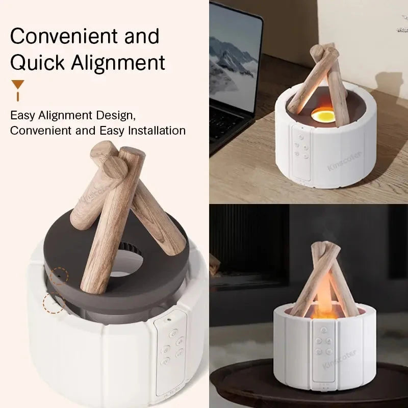 Simulated Flame Aroma Diffuser My Store