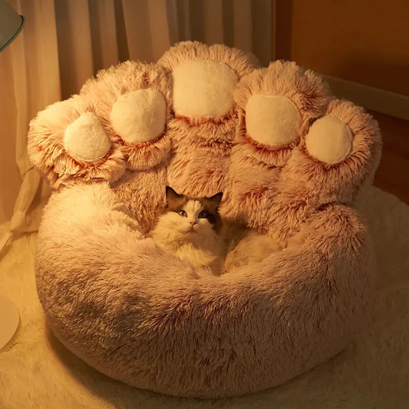 Winter Pet Bed for Cats and Dogs - Cute Design Trendverse Market